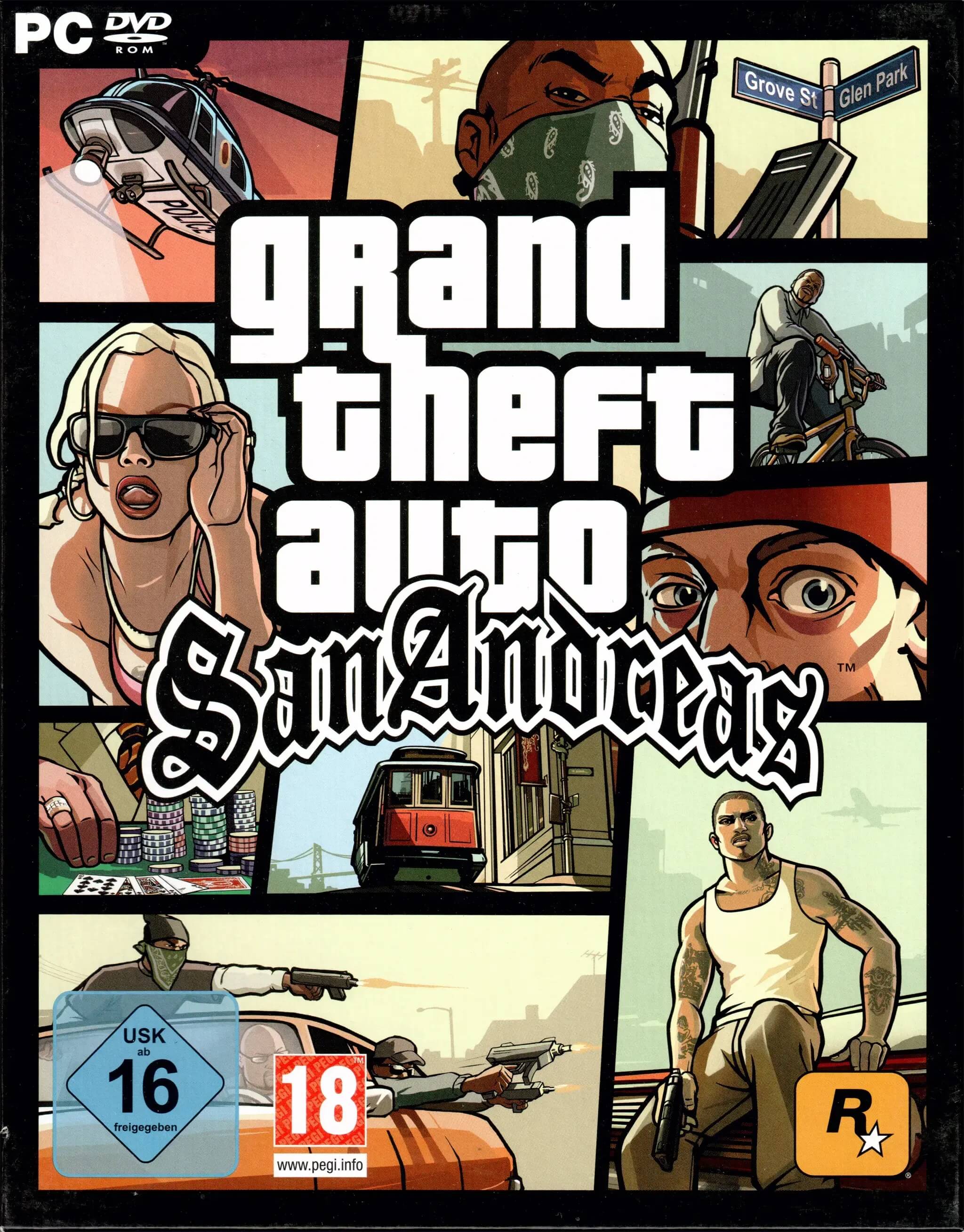 Grand Theft Auto: San Andreas 1.0 – Classic 2004 Action-Adventure Game